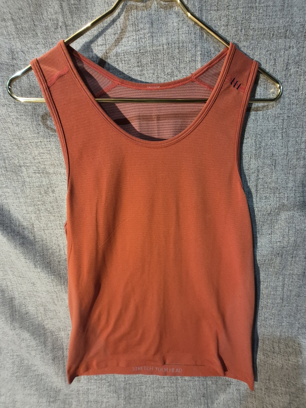lululemon athletica Women's Tank Top - Rust Orange